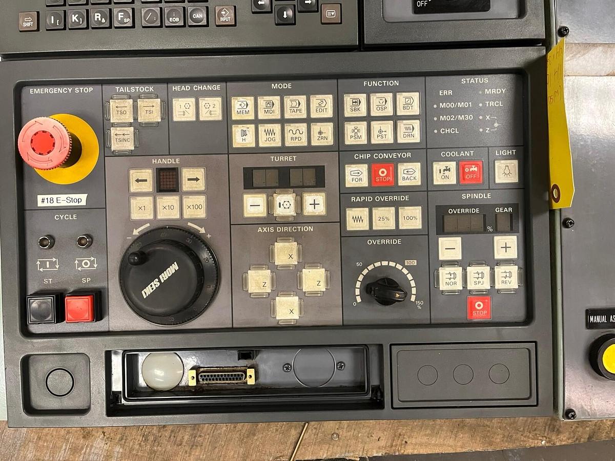 Used MORI SEIKI,CL253DI0746,CL253 CNC LATHE MSG-803 CNC CONTROL PANEL