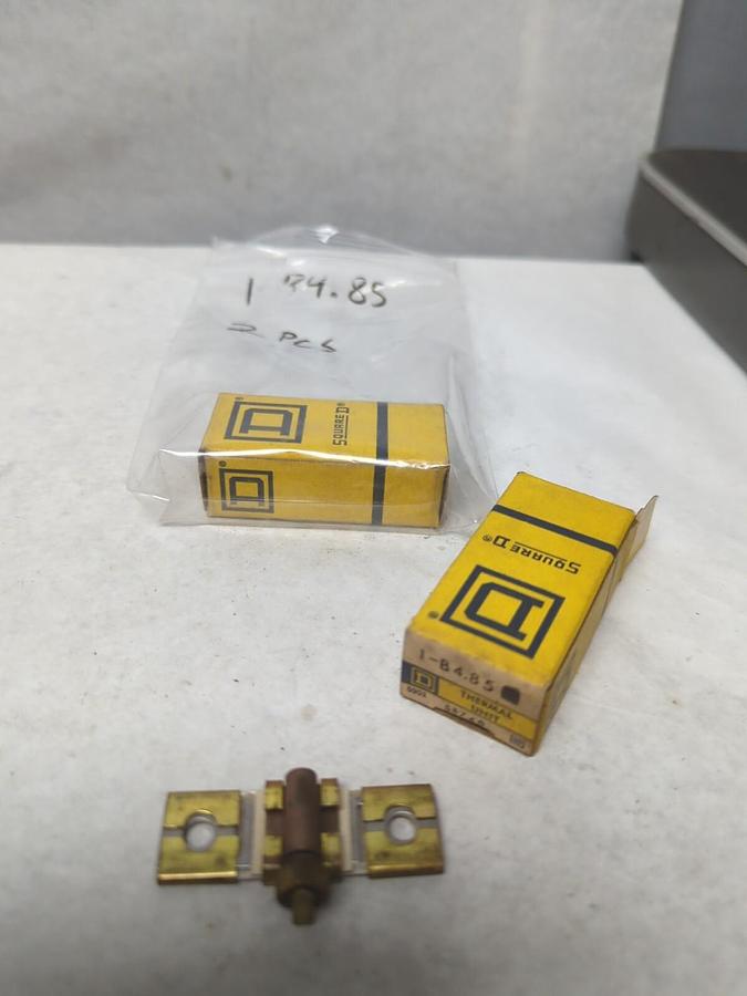 SQUARE D,B4.85,THERMAL OVERLOAD HEATER ELEMENT LOT OF 2 NOS