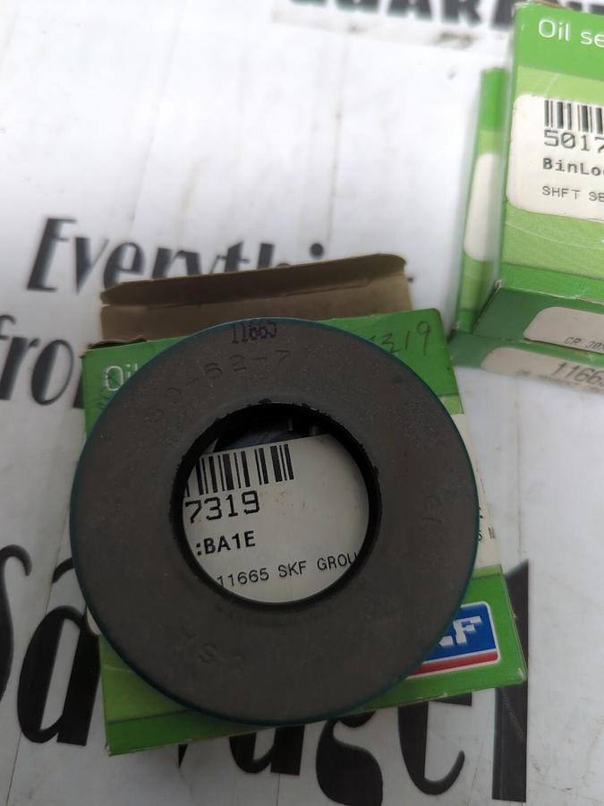 SKF,11665,OIL SEALS 30MM X 62.16MM LOT OF 3 NOS