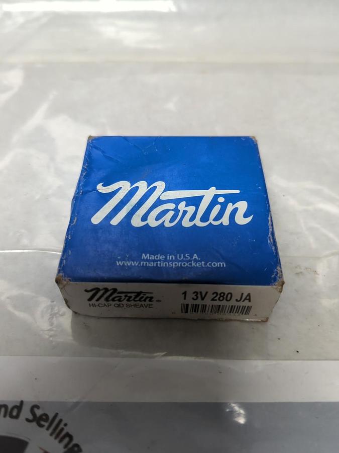 MARTIN,1 3V 280JA,HI-CAP QD SHEAVE NOS