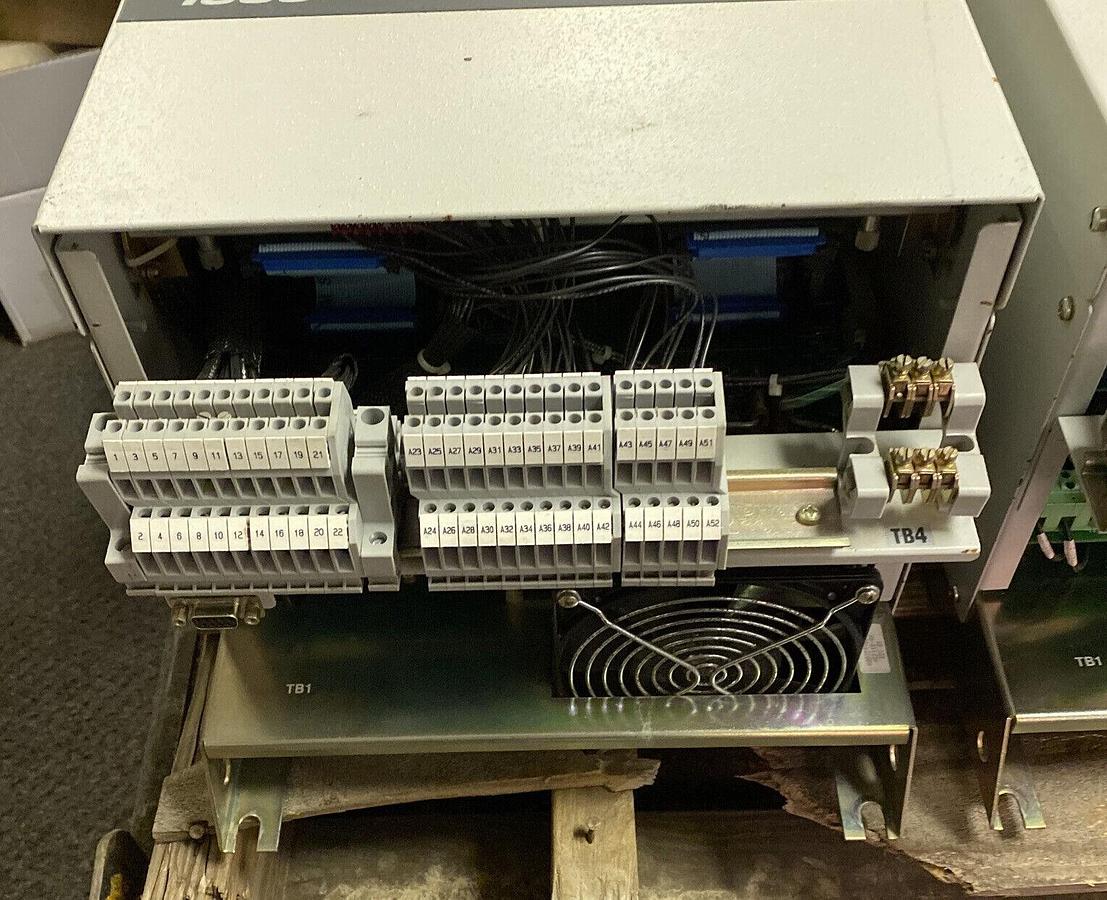 Used ALLEN BRADLEY,1395-B74-C2-P51,DC DRIVE 460 VAC INPUT 500 VDC OUTPUT 60 HP