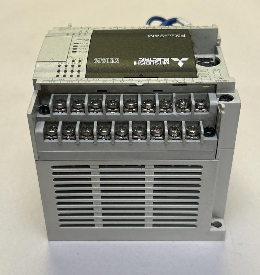 Used MITSUBISHI,FX3G-24MR/ES,PROGRAMMABLE CONTROLLER