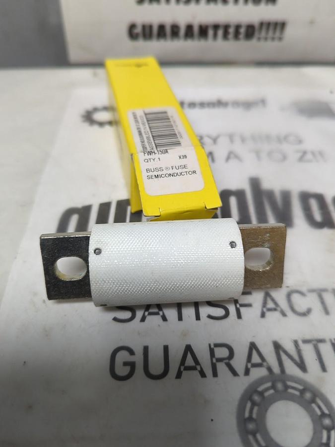 COOPER BUSSMANN,FWH-150A,SEMICONDUCTOR FUSE 150 AMP NOS
