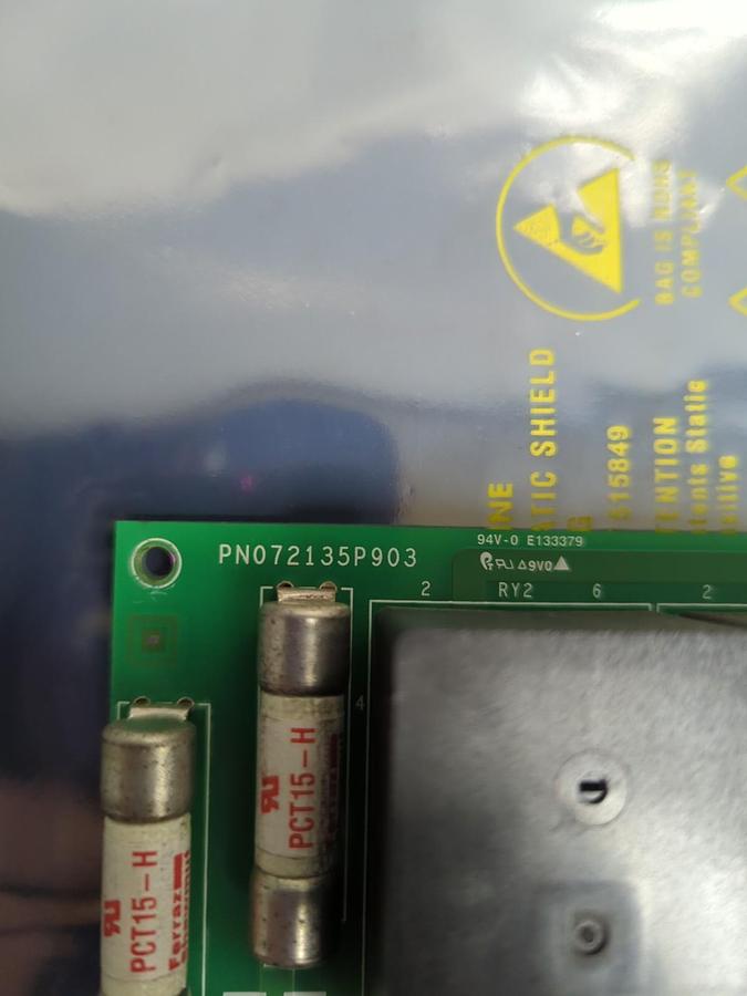Used SCHNEIDER ELECTRIC,PN072135P903,INVERTER FAN CARD PRE-OWNED
