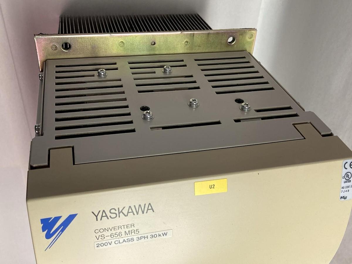 Used Yaskawa,VS-656 MR5,3-Phase Converter Servopack 200V 30kW