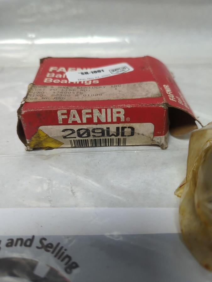 FAFNIR,209WD,BEARING NOS