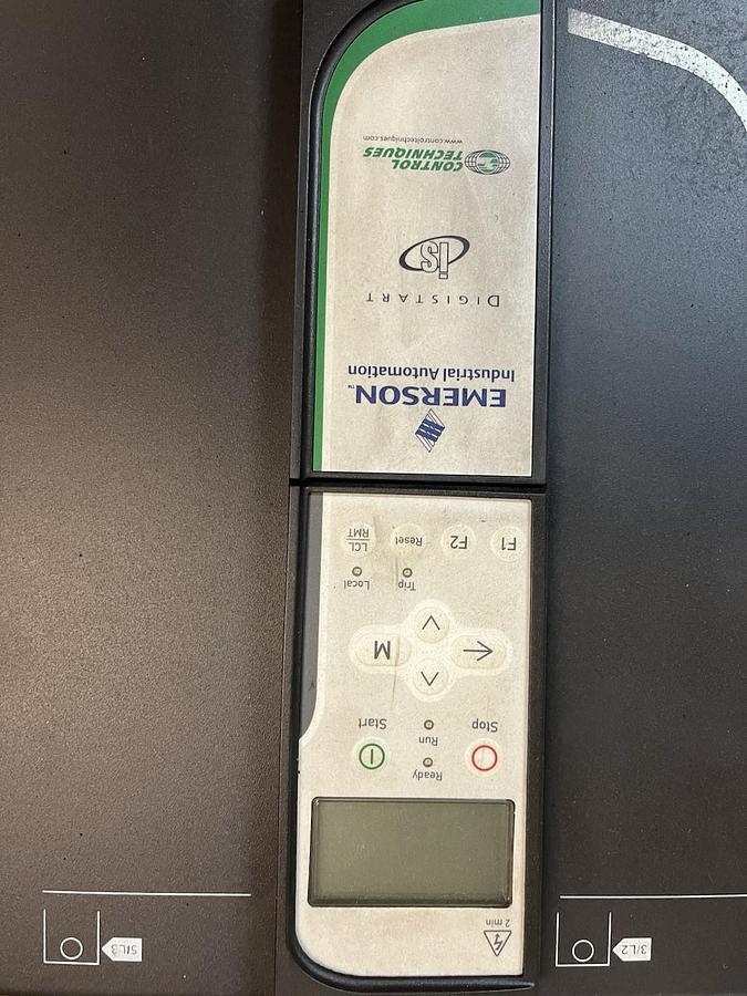 Used EMERSON CONTROL TECHNIQUE,IS360255N-R,DIGISTART IS SOFT STARTER 255A 132kw 180HP