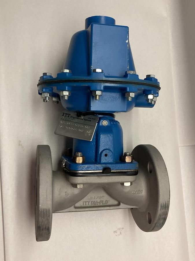 Used ITT,015-2433-03212-00T,Actuator Valve 1-1/2 Bore CF8M 85 PSI