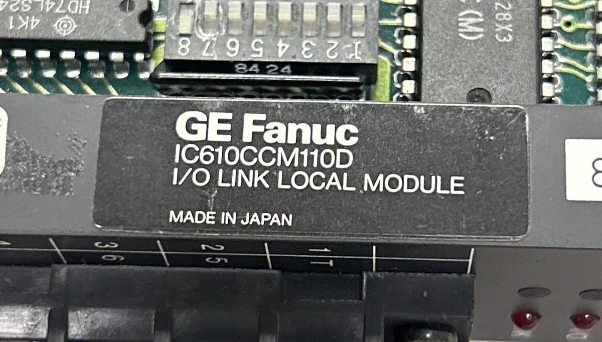 GE FANUC,IC610CCM110D,I/O LINK LOCAL MODULE NOS