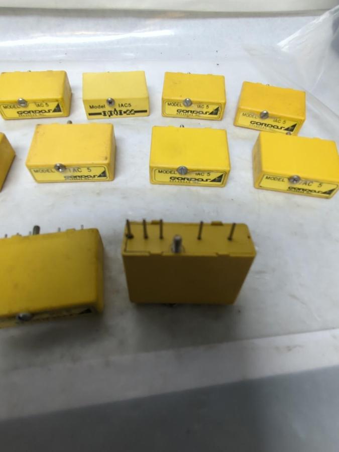 Used GORDOS,IAC5,INPUT MODULE LOT OF 11 PRE-OWNED