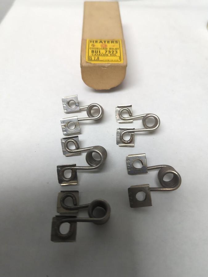 CLARK,S-7.8,OVERLOAD HEATER ELEMENT LOT OF 10 NOS