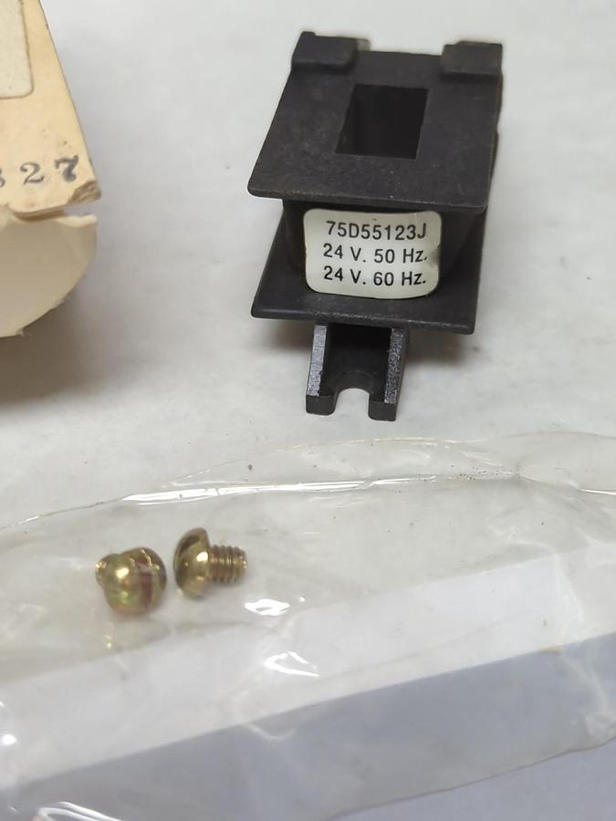 FURNAS,75D55123J,MAGNETIC COIL 24V 50HZ 24V 60HZ NOS