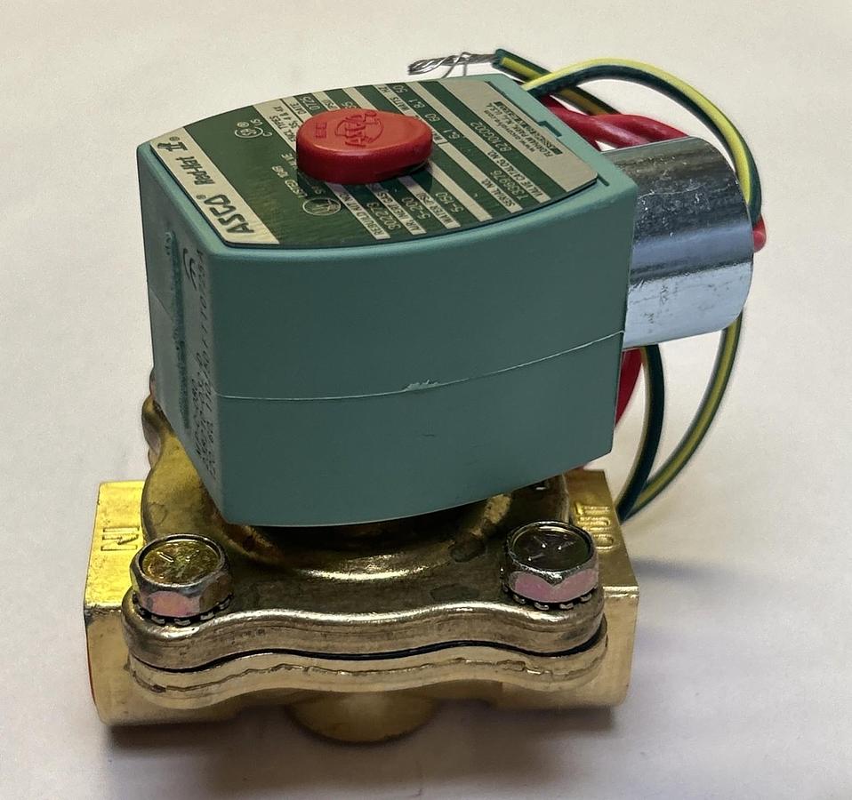 ASCO,8210G002,SOLENOID VALVE 1/2INCH 2W 110/120V NOS