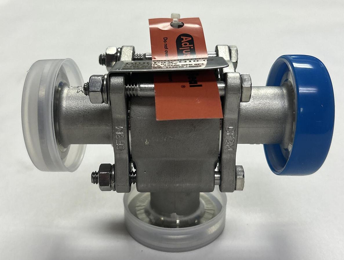 PBM,DIHLE9X-G10-02,GLOVE VALVE 3WAY 1 INCH NEW