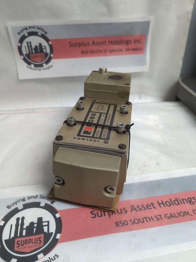 Used ROSS,W7476B4331,SOLENOID VALVE 2-10BAR PRE-OWNED