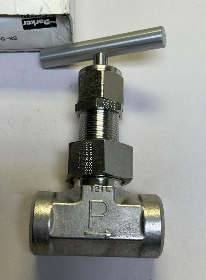 PARKER,4F-U12LR-G-SS,UNION BONNET VALVE NOS