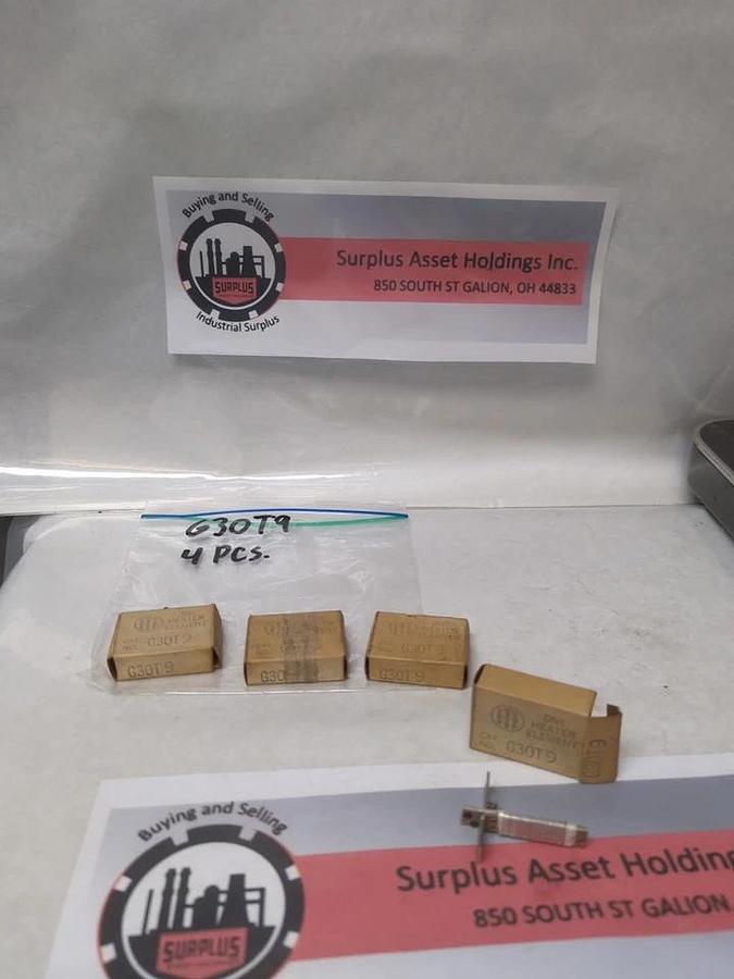 ITE,G30T9,OVERLOAD HEATER ELEMENT LOT OF 4 NOS
