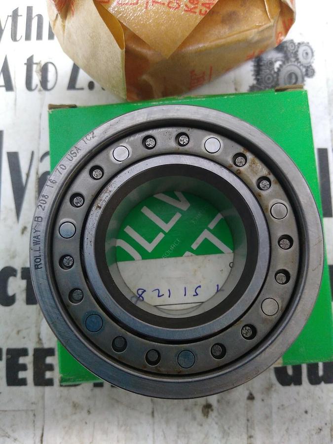 ROLLWAY,D-208-16,STEEL CAGE JOURNAL BEARING NOS