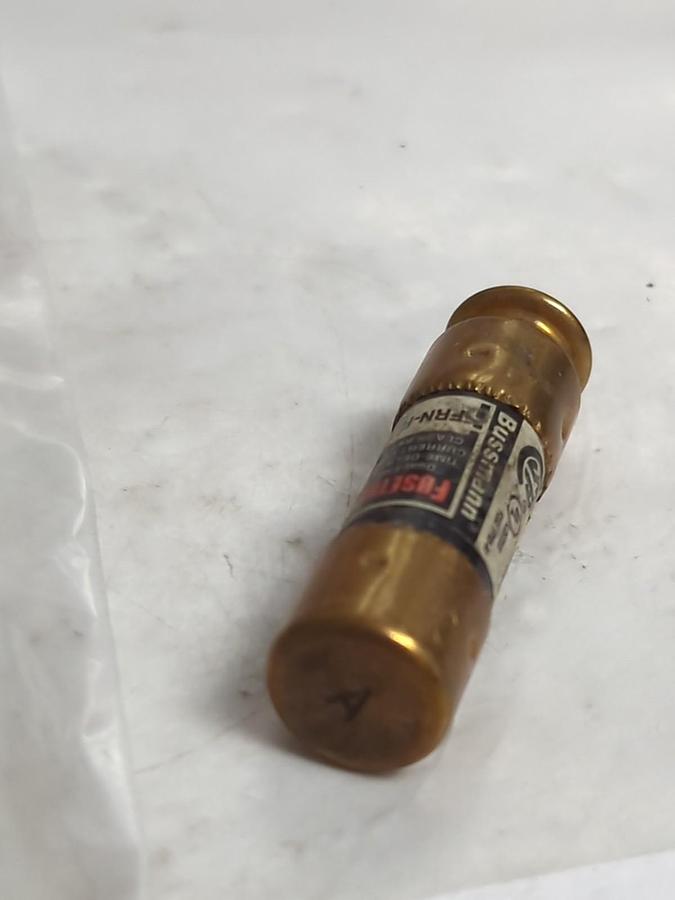 Used COOPER BUSSMANN,FRN-R-10,FUSETRON 10 AMP FUSE LOT OF 5 PRE-OWNED