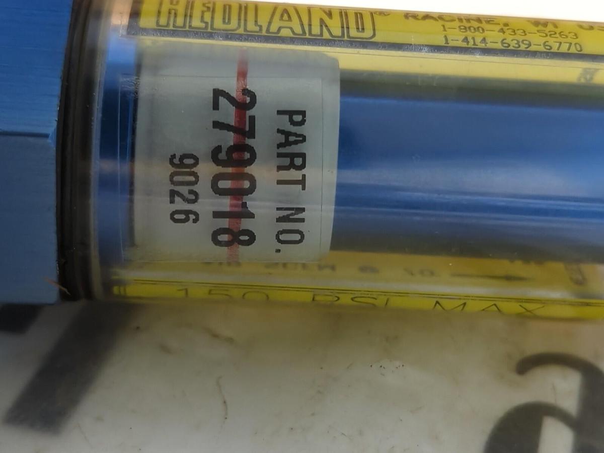 HEDLAND,279818,FLOW METER 150 PSI MAX NOS