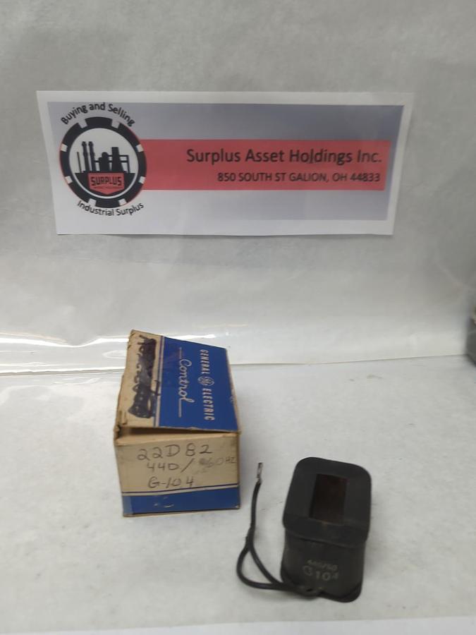 Used GENERAL ELECTRIC,22D82-G-104,COIL 440V 60HZ/ PRE-OWNED