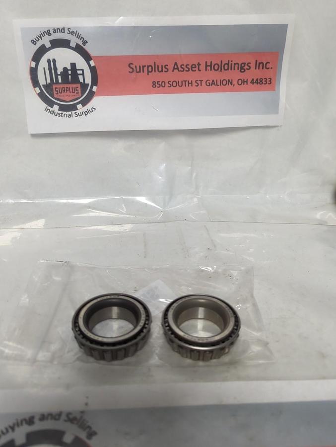 Used TIMKEN,LM67048,ROLLER BEARING CONE LOT OF 2 PRE-OWNED