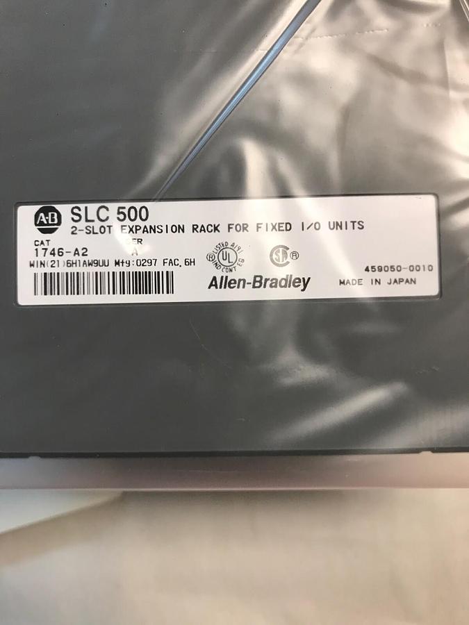 Used Allen Bradley,1746-A2,2-Slot Expansion Rack