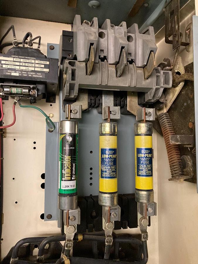 Used Allen-Bradley,2100 2112B,Size 3 MCC 32 INCH Starter Feeder Bucket