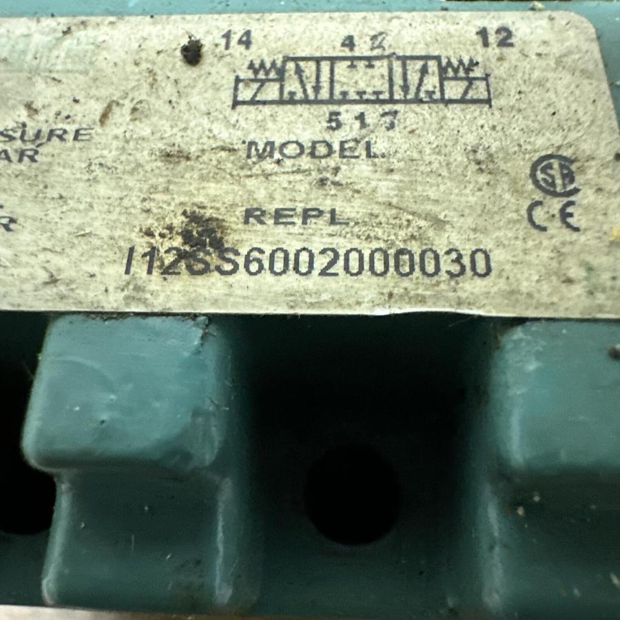 Used Numatics,I12SS5002000030,Solenoid Valve