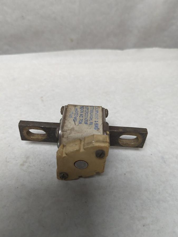 Used MILL EQUIPMENT & ENG,X727CZ747XF,FUSE 70 AMP 500V AC PRE-OWNED