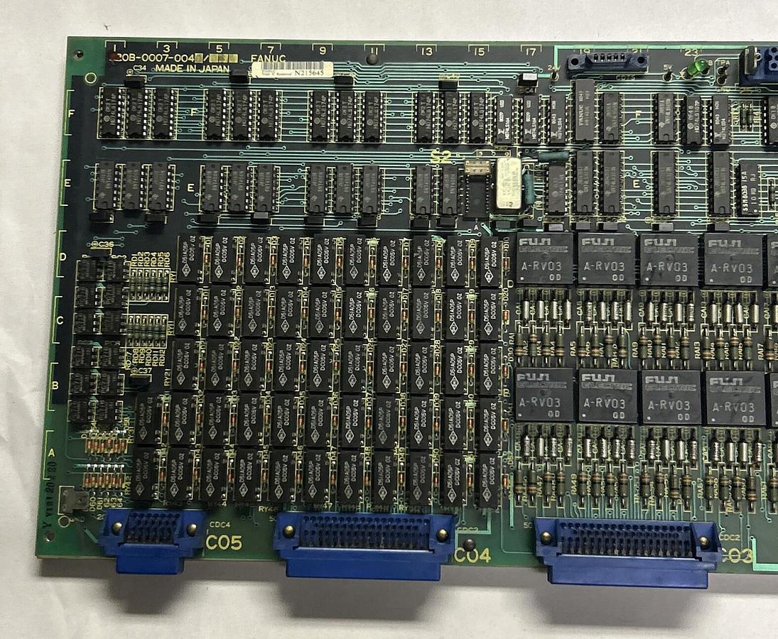 Used FANUC,A20B-0007-0040/A20B-0007-0040/04A, RELAY CONTROL BOARD