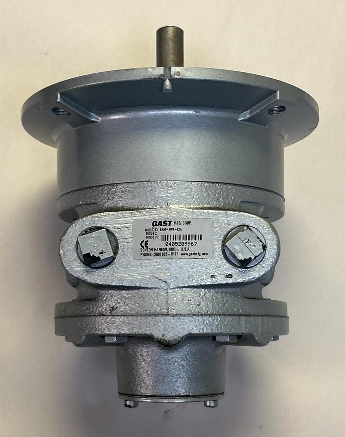 Used GAST MANUFACTURING,6AM-NRV-22A,AIR MOTOR