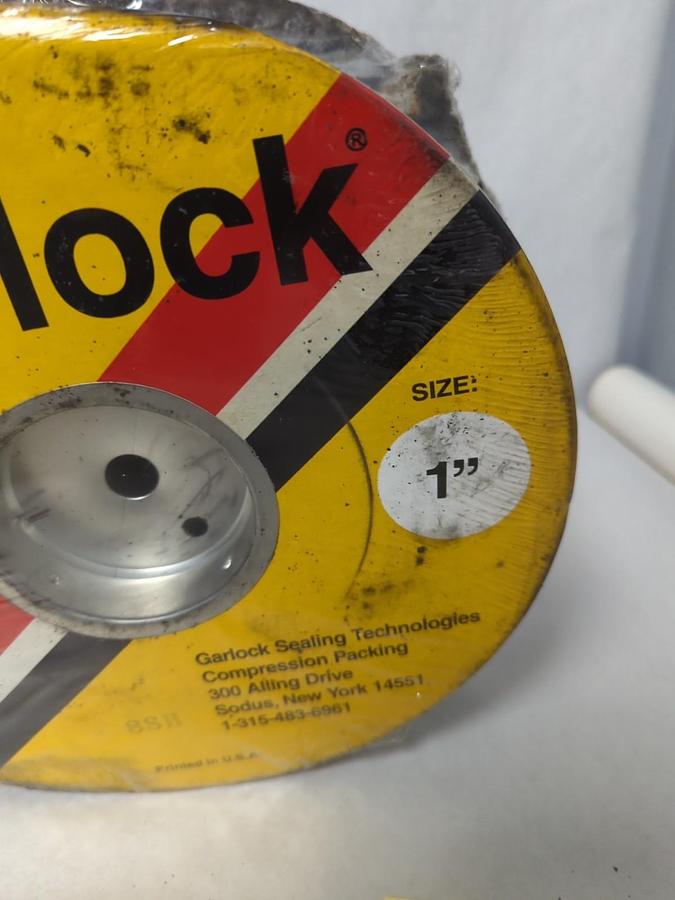 GARLOK,41300-3064,STYLE 8909 SYNTHEPAK COMPRESSION PACKING 1" 10LB CONT. LNG NOS