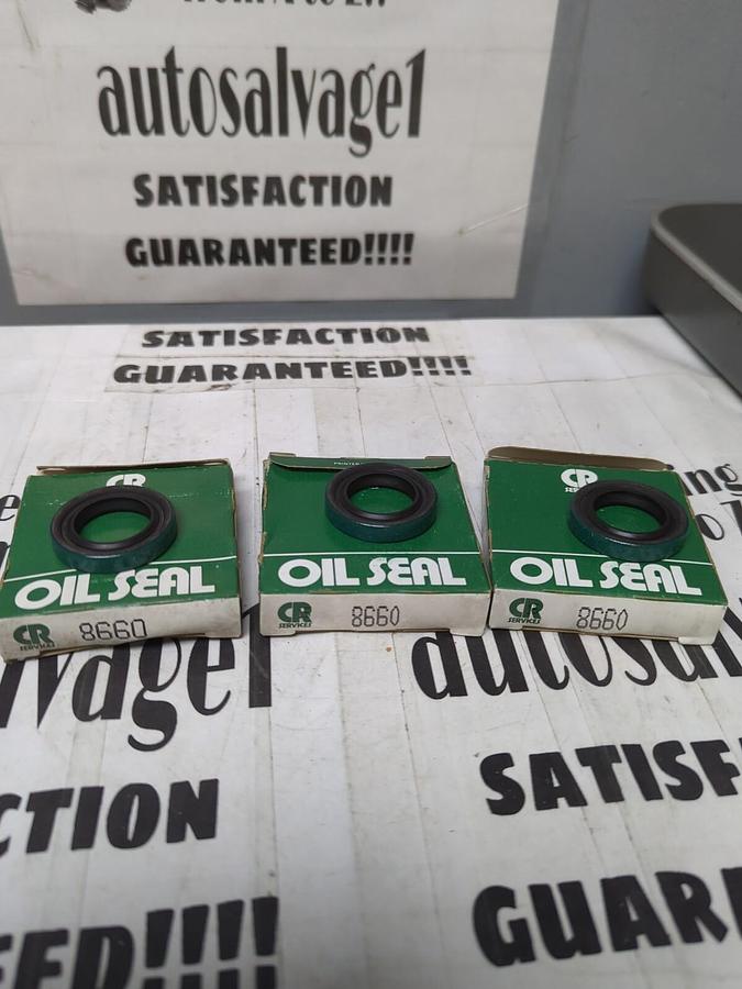 CHICAGO RAWHIDE,8660,OIL SEALS LOT OF 3 NOS