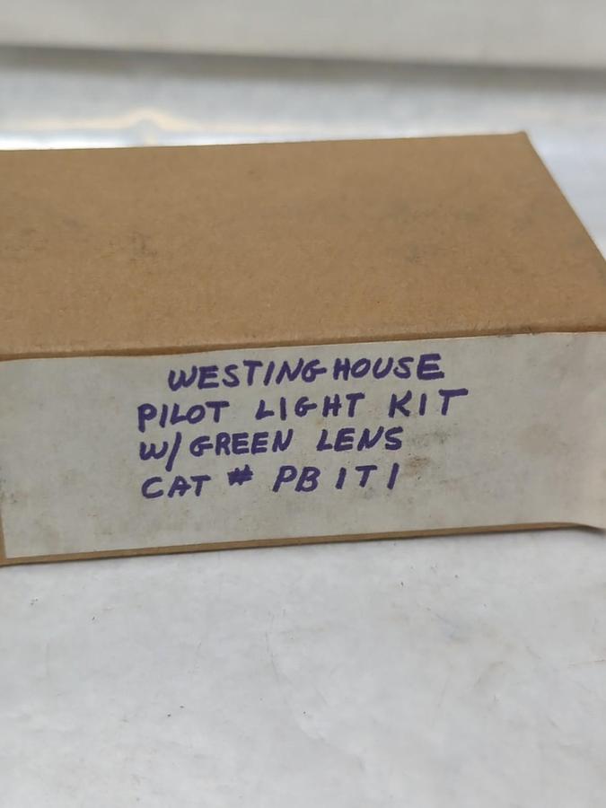 Used WESTINGHOUSE,PB1T1,PILOT LIGHT KIT WITH GREEN LENS PRE-OWNED