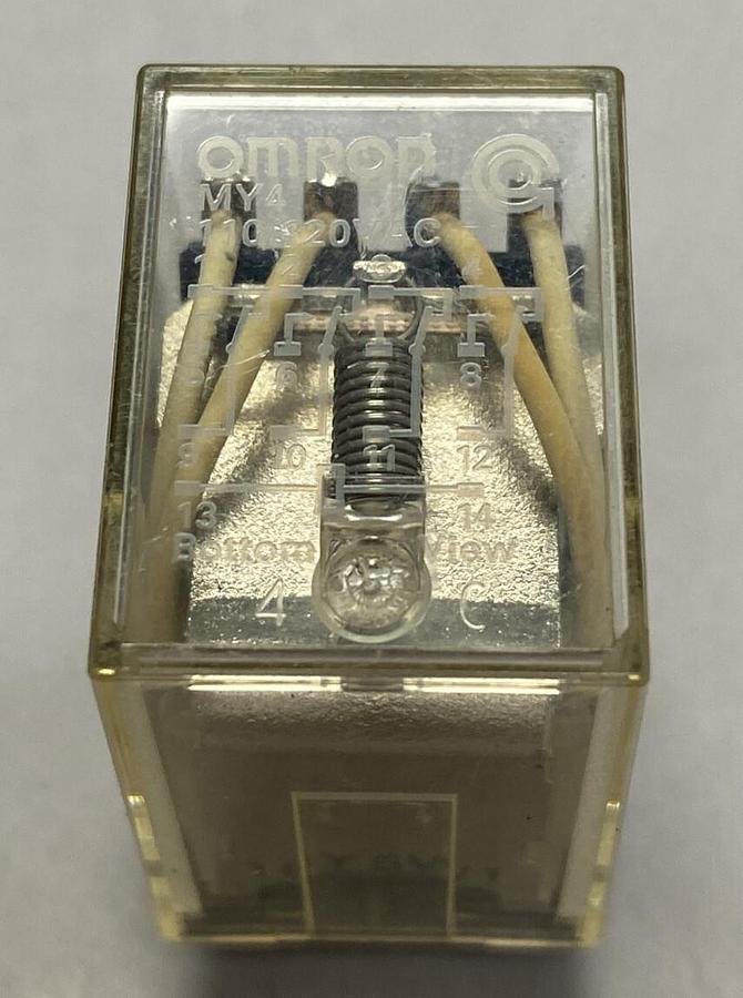 OMRON,MY4,POWER RELAY LOT OF 6 NEW
