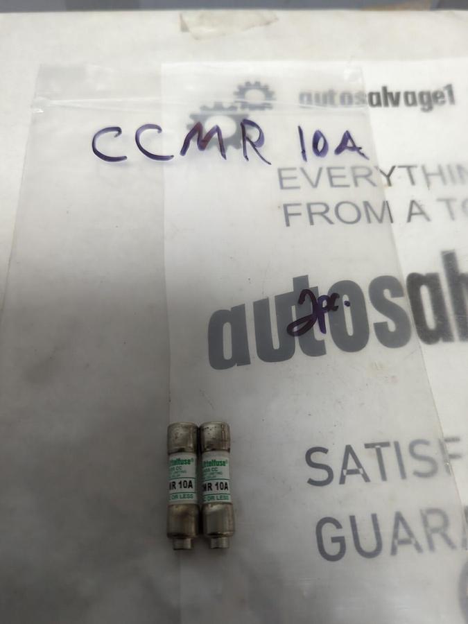 LITTELFUSE,CCMR 10A,CLASS CC 10 AMP FUSE LOT OF 2 NOS