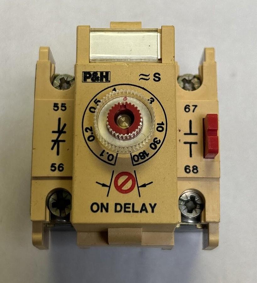 P&H,79Q1050-D8,TIME DELAY RELAY NOS