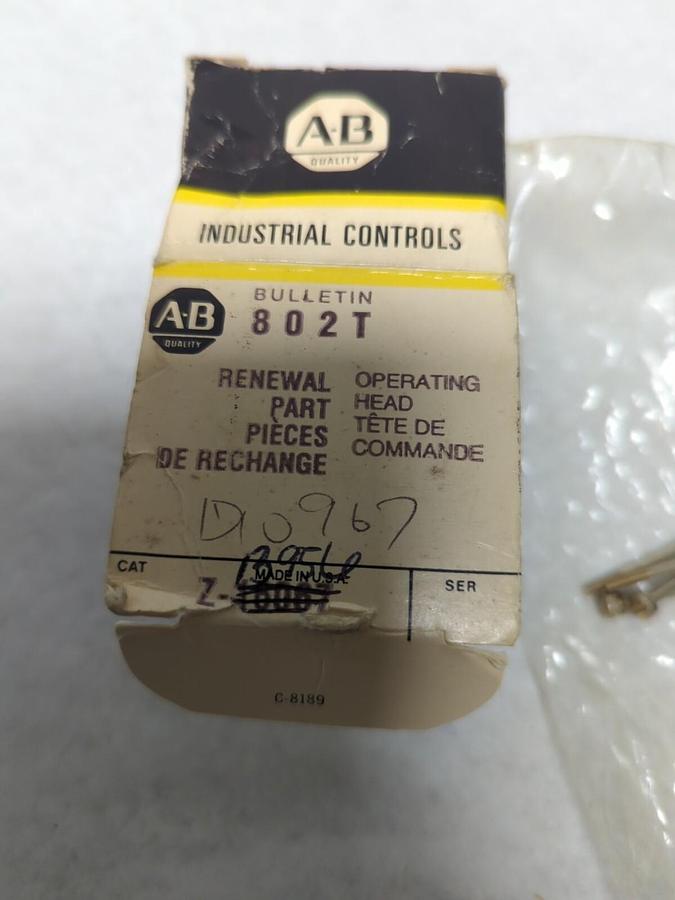 ALLEN-BRADLEY,Z-13956,SIDE PUSH ROD HEAD FOR 80T LIMIT SWITCH NOS