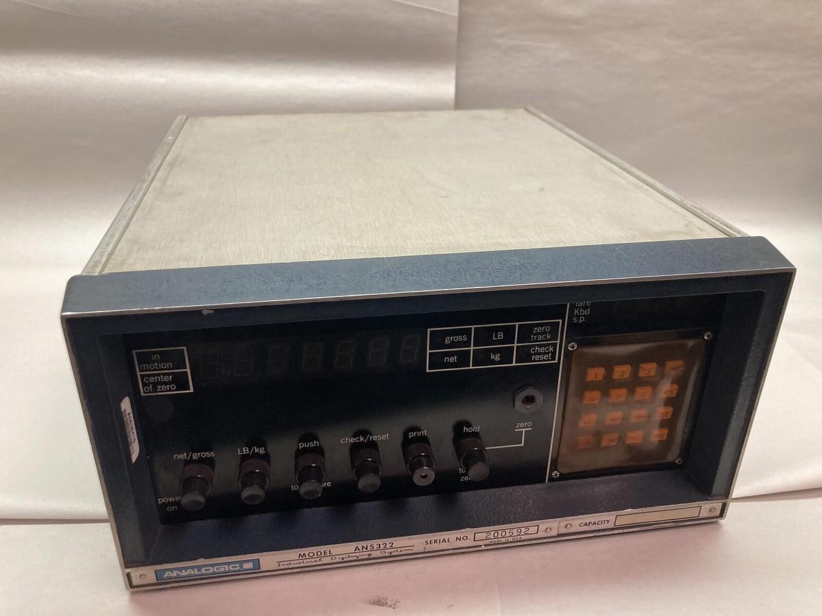 Used Analogic,Model AN5322,Monitor
