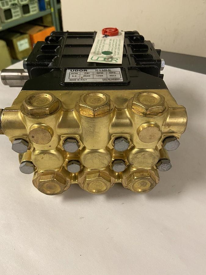 UDOR,TC-5.0/25-SL,High Pressure Pump 5.0GPM 2500PSI 1750RPM