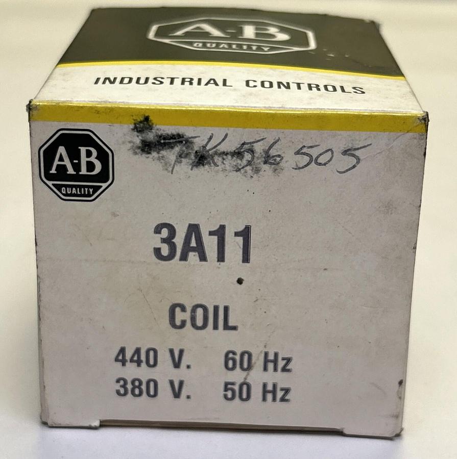 Used ALLEN BRADLEY,3A11,COIL 380/440VAC NEW