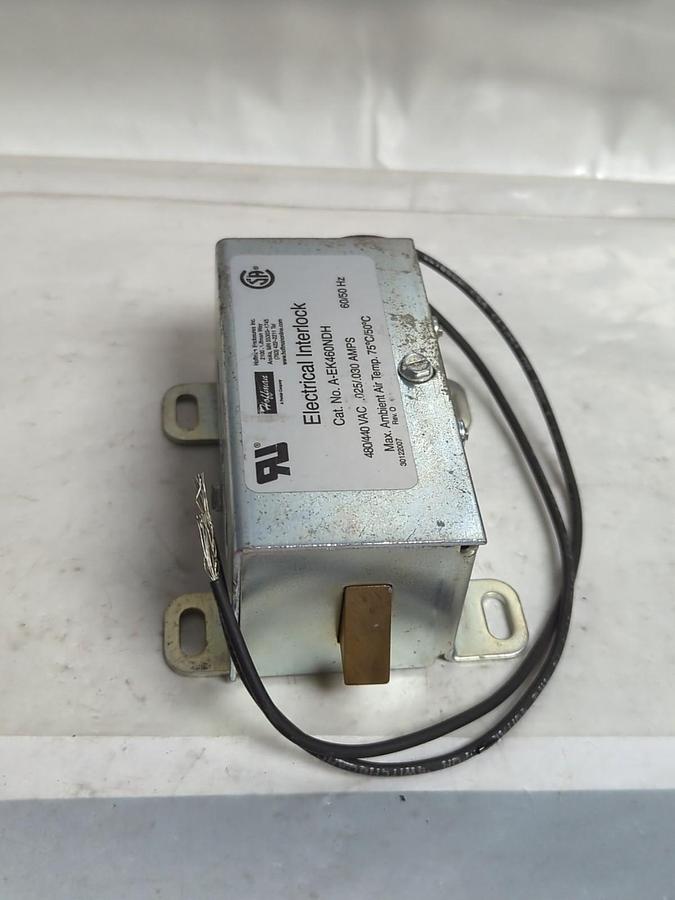 Used HOFFMANN,A-EK460NDH,ELECTRICAL INTERLOCK 480/440VAC .025/.030AMPS PRE-OWNED