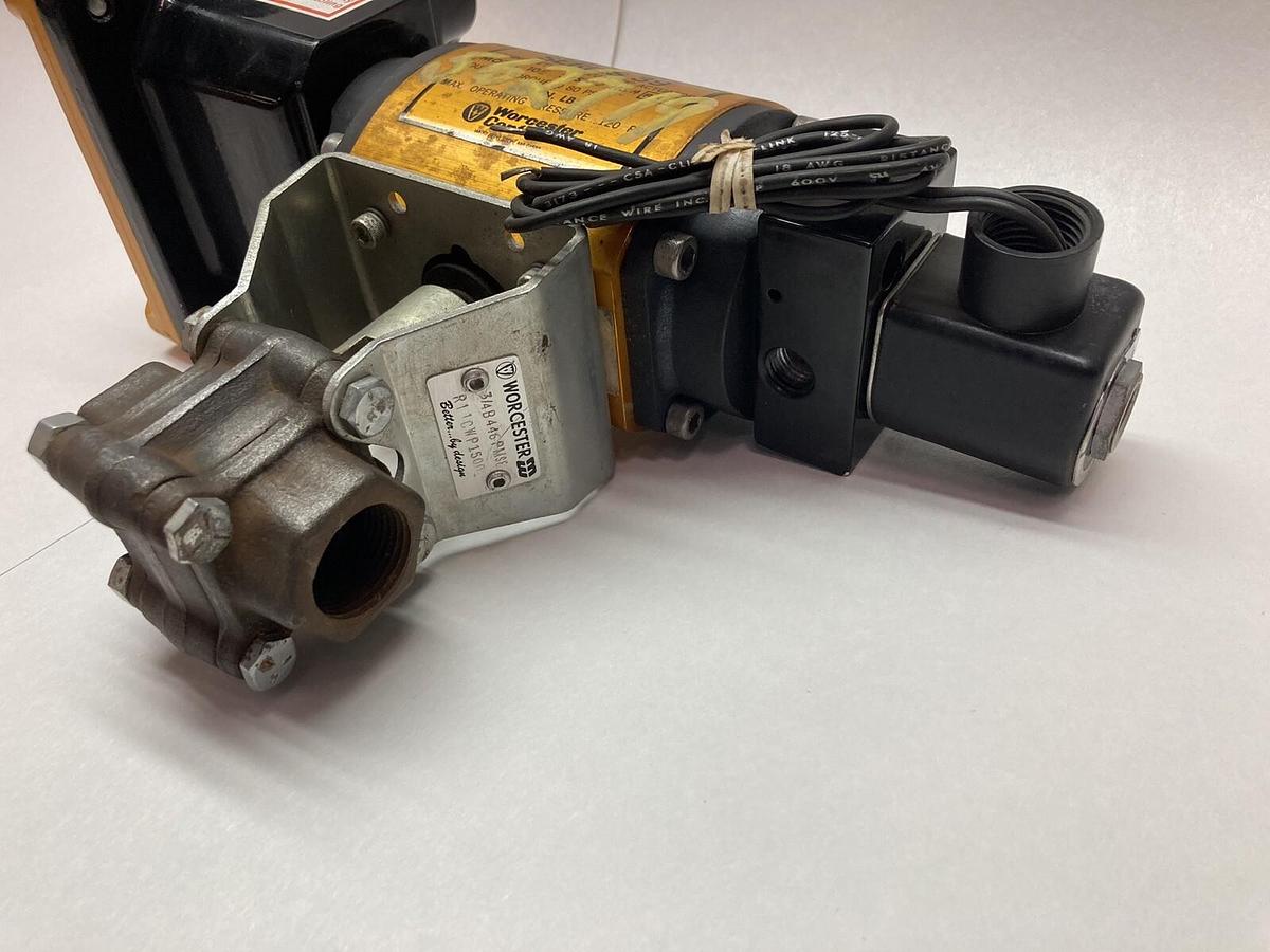 Used Flowserve,10E39SWW115A-R2,Series 39 Pneumatic Actuator Valve