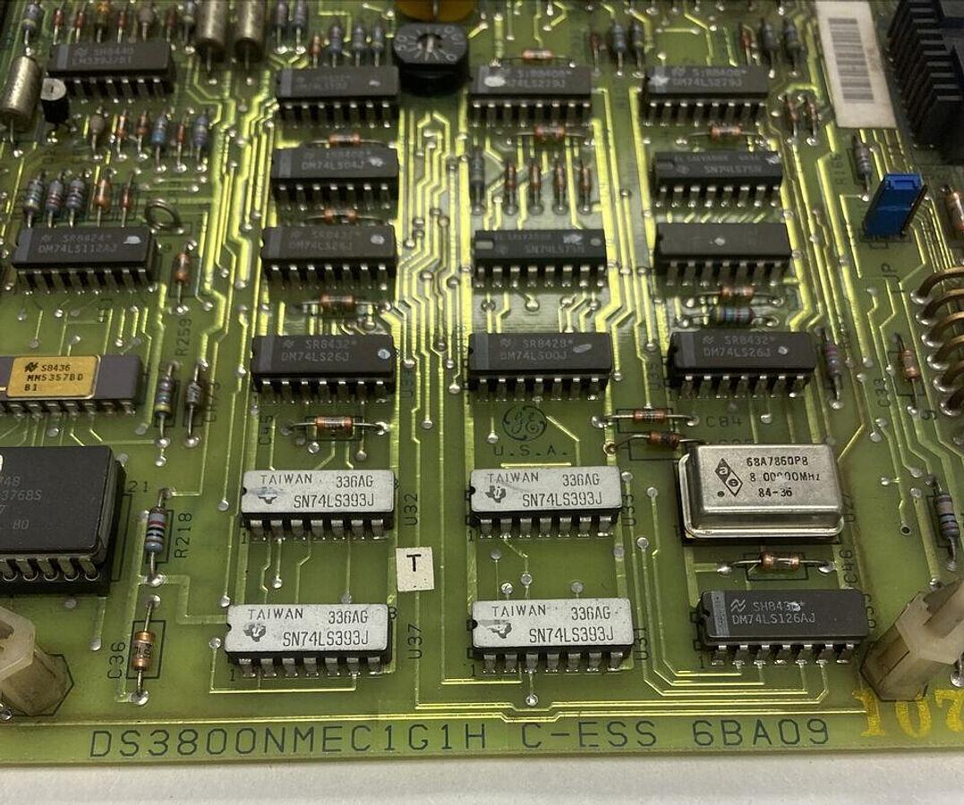 Used GENERAL ELECTRIC,DS3800NMEC1G1H,PC BOARD MOTOR EXCITER CONTROL
