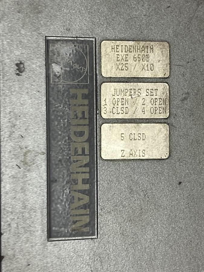 Used Heidenhain,EXE 650B X25/X10,Linear Encoder Interpolation Box