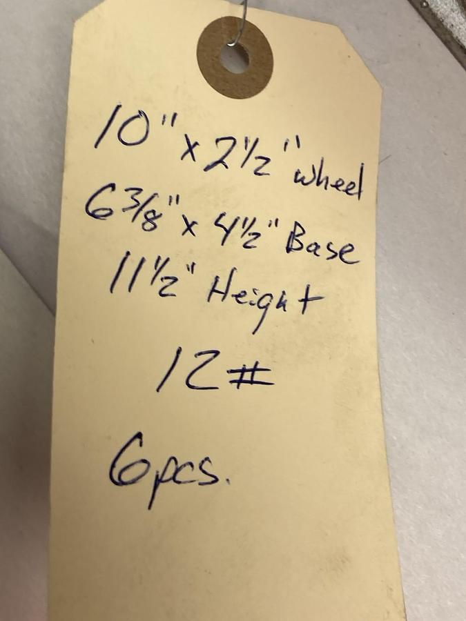 Unbranded,10x2.5,Caster Wheel