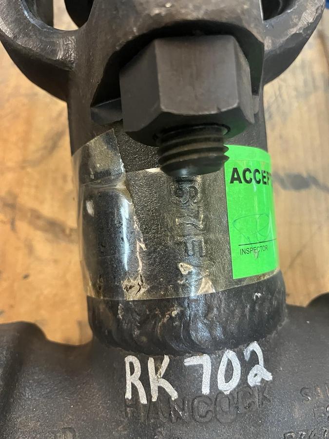 HANCOCK,7230W-3-0219,SERIES 7000 SOCKET WELD GLOBE VALVE 1-1/2" CLASS 2680