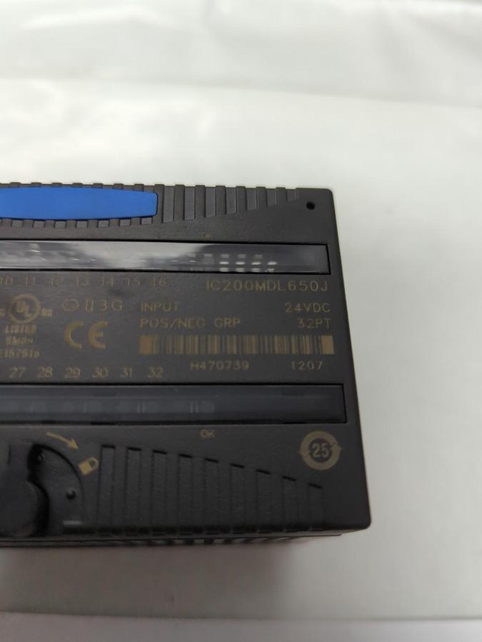 Used GE FANUC,IC200MDL640J,INPUT MODULE PRE-OWNED