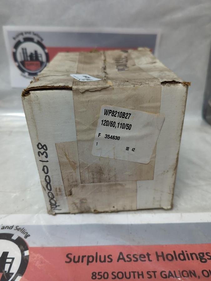 ASCO,WP8210B27,SOLENOID VALVE 120-110V 60-50HZ NOS